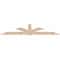 Ekena Millwork Redmond Smooth Timber Gable Bracket, Douglas Fir, 96"W x 24"H x 1 1/2"D x 5 1/2"F, 6/12 Pitch GBW096X24X0206RED00SDF - alternate 4